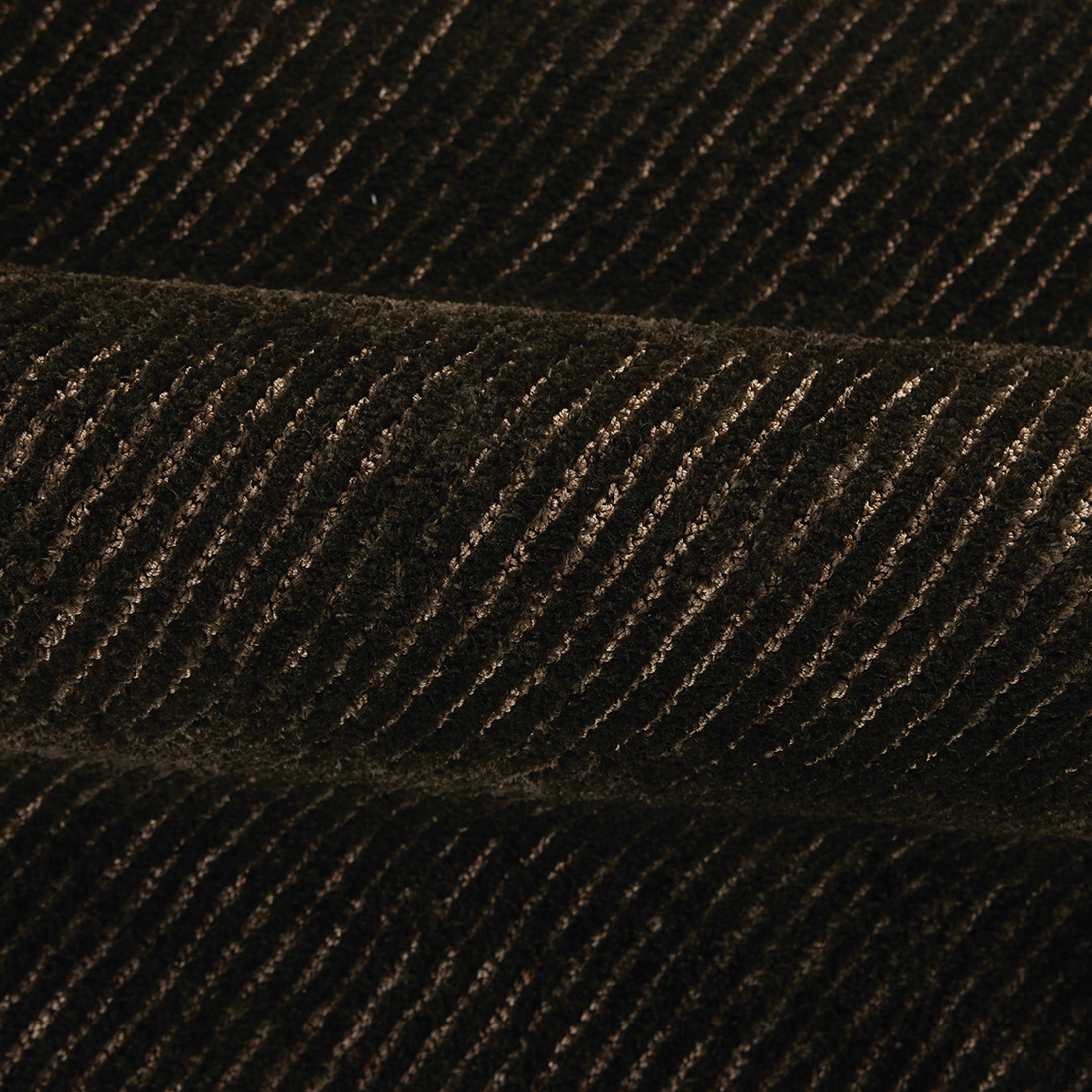 Better Homes & Gardens Chocolate Brown Coleman Tonal Hem 5' x 8' Area Rug