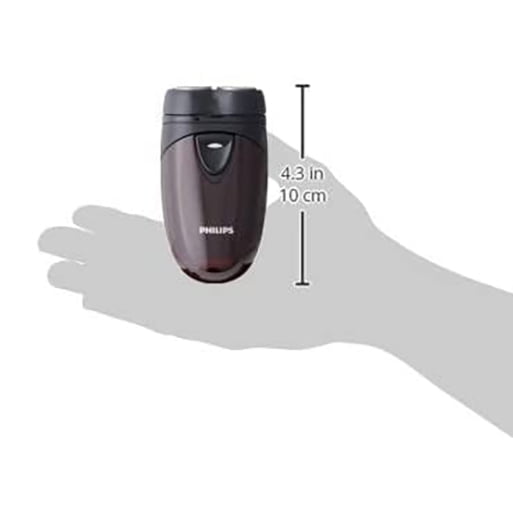 Philips PQ206 Electric Shaver Battery Powered Face Travel Wet & Dry Shave for Men