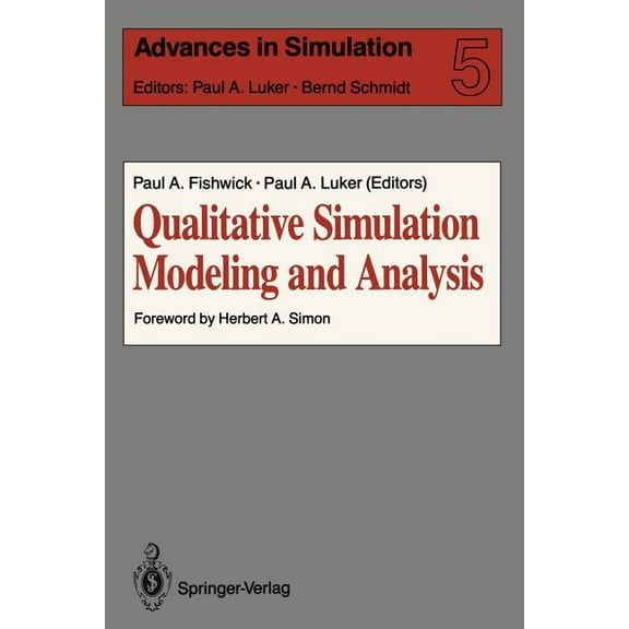 Advances in Simulation Qualitative Simulation Modeling and Analysis, Book 5, (Paperback)