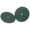 Green, variant on Koblenz 6'' Cleaning Pads - Tan - 6" Diameter - 2/Pack x 6" Diameter - Nylon Fiber - Tan