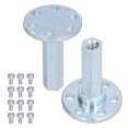 thumbnail image 2 of Flange Coupling Connector, Stainless Steel Rigorous Design Structure Motor Guide Shaft Coupler With Screws For Connecting Parts, 2 of 8