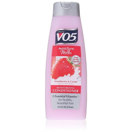 Alberto Vo5 Moisture Milks Moisturizing - 6 PACKS : Alberto VO5 Moisture Milks Moisturizing Conditioner Strawberries & Cream 12.5 fl oz