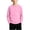 02-Pink, variant on Diufon Baby Boys Girls Long Sleeve Shirt Toddler Thickened Round Neck Tops Comfort Basic Solid Color T-Shirt