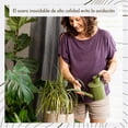 thumbnail image 6 of Homarden 34 Oz Green Watering Can - Metal Watering Can With Long Spout, 6 of 9