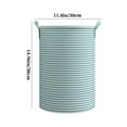 thumbnail image 3 of Miogawg Laundry Hamper, Collapsible Laundry Baskets, Freestanding Waterproof Clothes Hamper, Cotton Rope Storage Basket With Handle In Laundry Room Bedroom Bathroom College Dorm, 3 of 4