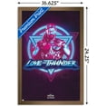 thumbnail image 3 of Marvel Thor: Love and Thunder - Vaporwave Wall Poster, 14.725" x 22.375" Framed, 3 of 6