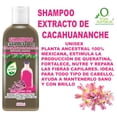 thumbnail image 3 of Shampoo VivoNatural con Extracto de Cacahuananche de 1 litro Cabello/Barba, 3 of 6
