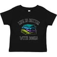 thumbnail image 3 of Inktastic Life's Better with Books Boys or Girls Toddler T-Shirt, 3 of 5
