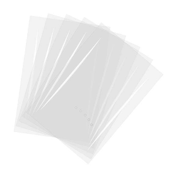 50 Pcs Heat Shrink Wrap Bags, 15" x 21.7" POF Clear Heat Shrink Film Wrap for Handmade Crafts, Cookie