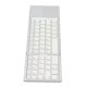thumbnail image 3 of Teclado plegable teclado de viaje Teclado inalámbrico portátil con panel táctil Pantalla de bloqueo Diseño de tres pliegues de alta seguridad Mini teclado de bolsillo para ANGGREK  Otros, 3 of 8