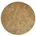 thumbnail image 2 of Rugsotic Carpets Hand Tufted Shag Polyester Eco-Friendly Area Rugs - 8'x8', Round, White Ivory, Plain Solid Design, High Pile Handmade Anti Skid Rugs for Living Room, Bed Room K00111, 2 of 5