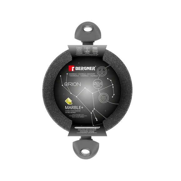 CACEROLA DE ALUMINIO FORJADO ORION BG 24CM/4.0L BERGNER Orion Cacerola