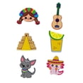 thumbnail image 2 of Imanes Prichos Fiestas Patrias Multicolor de Imán y PVC 6 Piezas por Empaque, 2 of 4