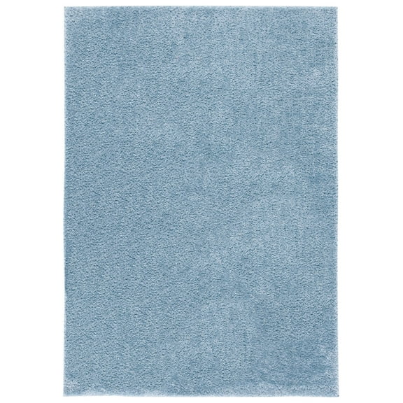 SAFAVIEH Tahoe Joey Modern Shag Area Rug, 4' x 6', Blue