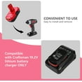 thumbnail image 4 of Ohyes Bat Diehard C3 19.2V 3000mAh Power Tool Battery with Charger for Craftsman C3, 2 Count, 4 of 7