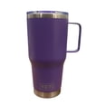 thumbnail image 1 of Termo de acero inoxidable Yeti Rambler Coffe color morado de 30 onzas, 1 of 3