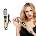 Easy to use hot air styler and rotating hair dryer hot air styler and