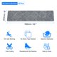 thumbnail image 2 of Antideslizantes Escaleras Escalones 10 Paquetes 8"x30" Resbalantes Resistentes Interior Corredor Alfombra Estera para Interior Madera Escaleras, Gris Unique Bargains peldaños de escalera, 2 of 6