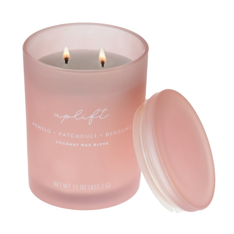 Allswell 15oz Scented 2-Wick Spa Candle - Uplift (Pomelo +