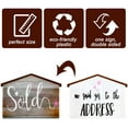 thumbnail image 3 of House Estate Sold Sign Double Sided Sold Sign Realtor Photo Props Plastic Sold Sign for Home Owners and Estate Agent Gift, 3 of 7
