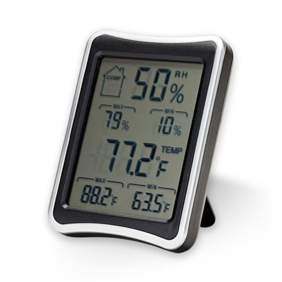 Higrómetro digital SnapSafe 75909 de temperatura y humedad
