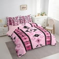 thumbnail image 6 of Manfei Bohomian Aztec Bedding Twin Size, Hippie Triangle Bedding Sets Twin Size, Western Mandala Reversible Comforter Sets with Sheets, Ultra Soft Room Decoration, 7pcs, 6 of 6