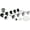 Chrome, variant on Vixen Horns LOUD 5/Five Trumpet Dixie Musical/Music Sound Air Horn with Compressor Full Complete System/Kit Black 12V VXH6801B