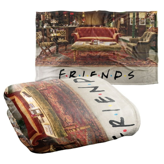 Friends Central Perk Couch Silky Touch Super Soft Throw Blanket 36" x 58"