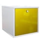 thumbnail image 2 of Buro Flotante Recamara Mdf Luz Led Ensamblado Amarillo, 2 of 7