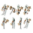 thumbnail image 4 of lanema Alloy and Rope Star Tassels Accessory Backpack Charm Festival Party Decoration Key Ornament for Bags and Event, 4 of 13