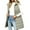 Grey, variant on Women's Plus Size Mid-Length Cotton Vest,Solid Color Sleeveless Puffer Jacket with Pockets,Quilted Zip Up Outerwear for Women,Warm Fall and Winter Layering Piece, Casual Longline Vest for Women Black