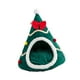 thumbnail image 1 of Cama para gatos con forma de árbol de Navidad, casa semicerrada para gatos, cama cueva navideña, L, 1 of 9