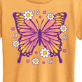 thumbnail image 3 of Instant Message - Mandala Butterfly - Women's Short Sleeve Graphic T-Shirt, 3 of 7