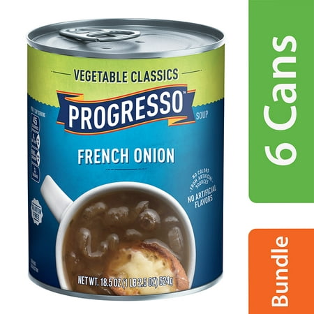 (6 Pack) Progresso Vegetable Classics French Onion Soup, 18.5