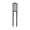 Black, variant on Tracer Threadless Triple Tree Front Fork, 1“(25.4mm), 102mm Hub Spacing, for 2.125 Tire,Beach Cruiser Bike, Black