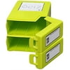 iMBAPrice Zipo 3.5" Stackable Hard Drive Protector Case (Pack of 5) - 3.5" HDD, Neon Green