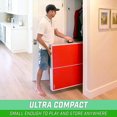 thumbnail image 2 of GoSports Mid-Size Indoor/Outdoor Table Tennis Game Set - Red, 2 of 5