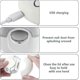 thumbnail image 2 of 3 Color Electric Nail Trimmer, Automatic Electric Nail Clipper, Safety Portable Nail Trimmer Nail File Nail Cutter For Adults Elderly, 2 of 5