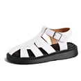 thumbnail image 6 of DIVVce Woven Platform Gladiator Sandals For Women Open Toe Adjustable Buckle Comfort Footwear, 6 of 8