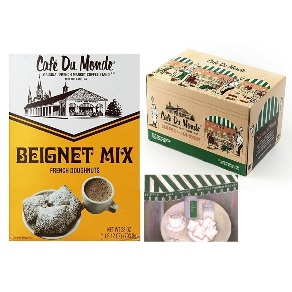 Cafe Du Monde Coffee and Chicory SingleServe Pods,12 Count, Bundled