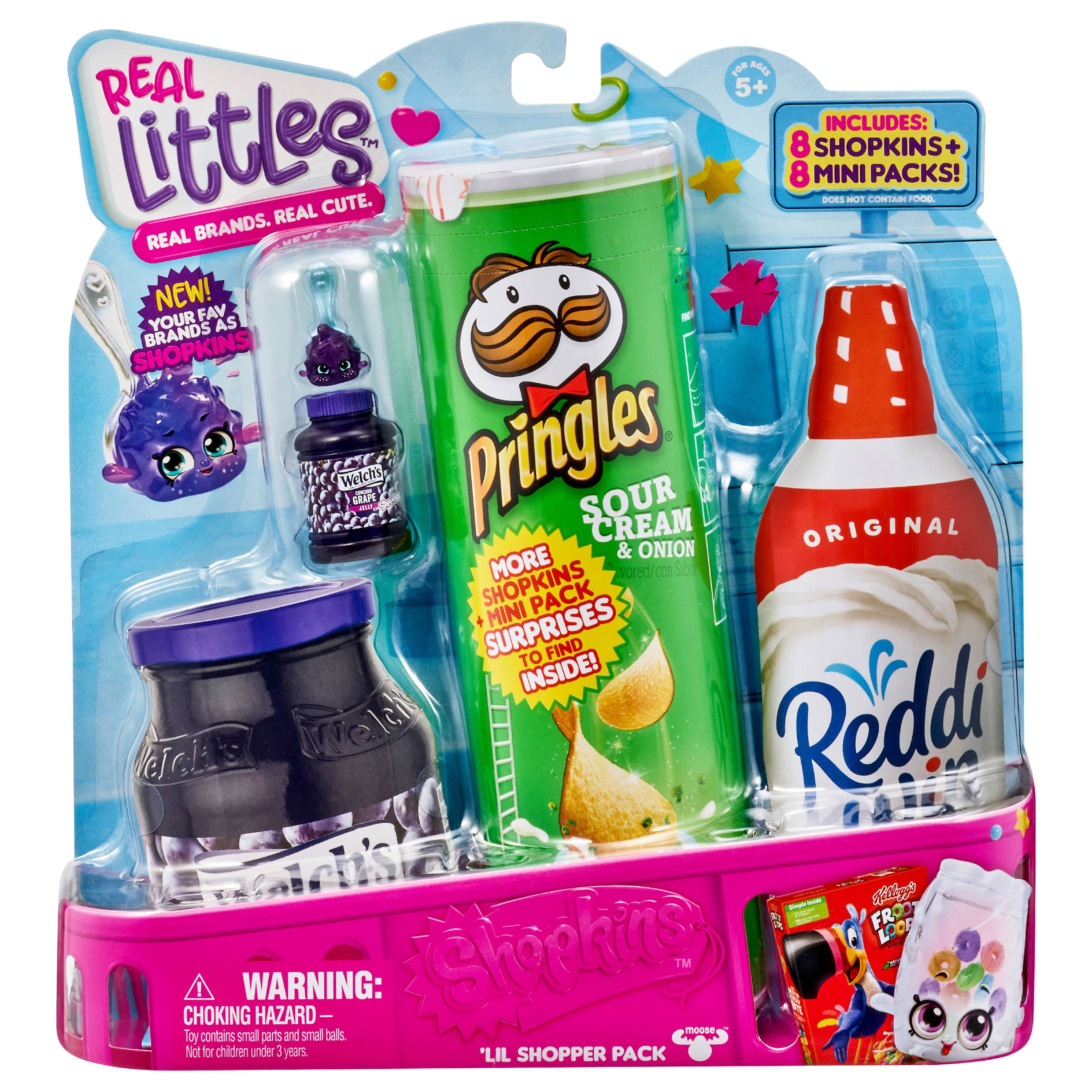 Shopkins Real Littles Variety  17 Real Littles Plus 17 Real Branded Mini  Packs (34 Total Pieces). Style May Vary, Toys for Kids, Girls, Ages 5+ 