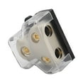 thumbnail image 4 of Bloque de distribución de energía, calibre 1/0 , calibre , apto para divisor de audio para automóvil, 4 of 8