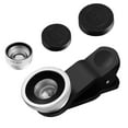 thumbnail image 3 of FOLOYORI Mobile Phone Camera Lens 3-in-1 Set Silver Aluminum Alloy 1Set for High Definition Photos, 3 of 8