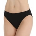 thumbnail image 2 of Women's Cottonique W22205 Latex Free Organic Cotton Low Rise Panty - 2 Pack (Melange Grey 8), 2 of 4