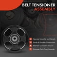 thumbnail image 2 of A-Premium Belt Idler Pulley Compatible with Toyota RAV4 2006-2008, Corolla 2009-2012, Matrix 2009-2013 & Scion xB 2008-2015, 2.4L, 2 of 6