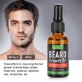 thumbnail image 2 of Aliver aceite de crecimiento de pan para hombres, potenciador de bigote, herramienta para dar forma a la barba, suero líquido para el cuidado, 30ml, 2 of 11
