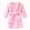R253-Pink, variant on NOLDARES Boys Girls Robe Fleece Hooded Soft Toddler Bathrobe Cute Boys Bathrobe Fuzzy Plush Robes for Kids,Pink,3-4 Y