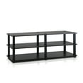 thumbnail image 2 of Furinno Turn - S - Tube No Tools 3 - Tier Entertainment TV Stand, Black, 2 of 5