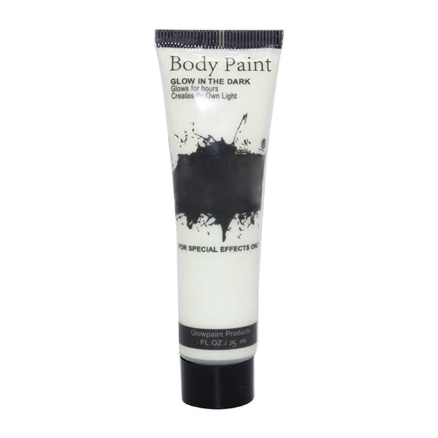 Luminous Face Body Paint Body Paint Tubes Fluorescent Body Paint Paste Halloween Festive Paint Paste Uvs Black Light Neon Fluorescent, Eye Shadow Plate