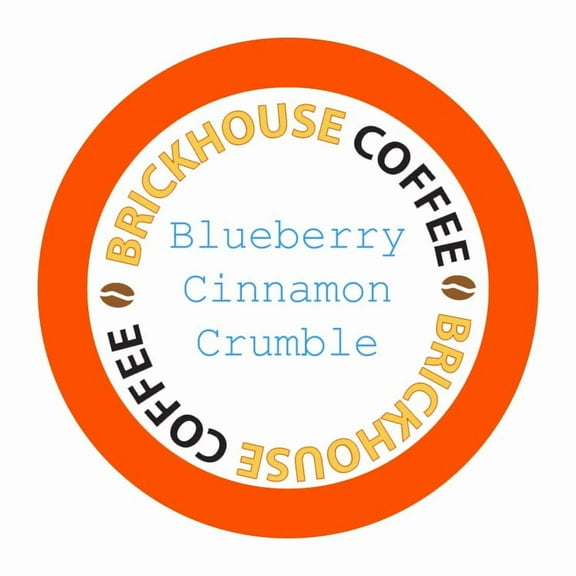 Brickhouse Single Serve Coffee, 120 Count, Blueberry Cinnamon Crumble